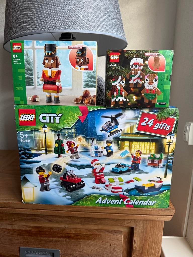 Lego 40640, 40642 en 60268 nieuw, Ophalen of Verzenden, Nieuw, Complete set, Lego