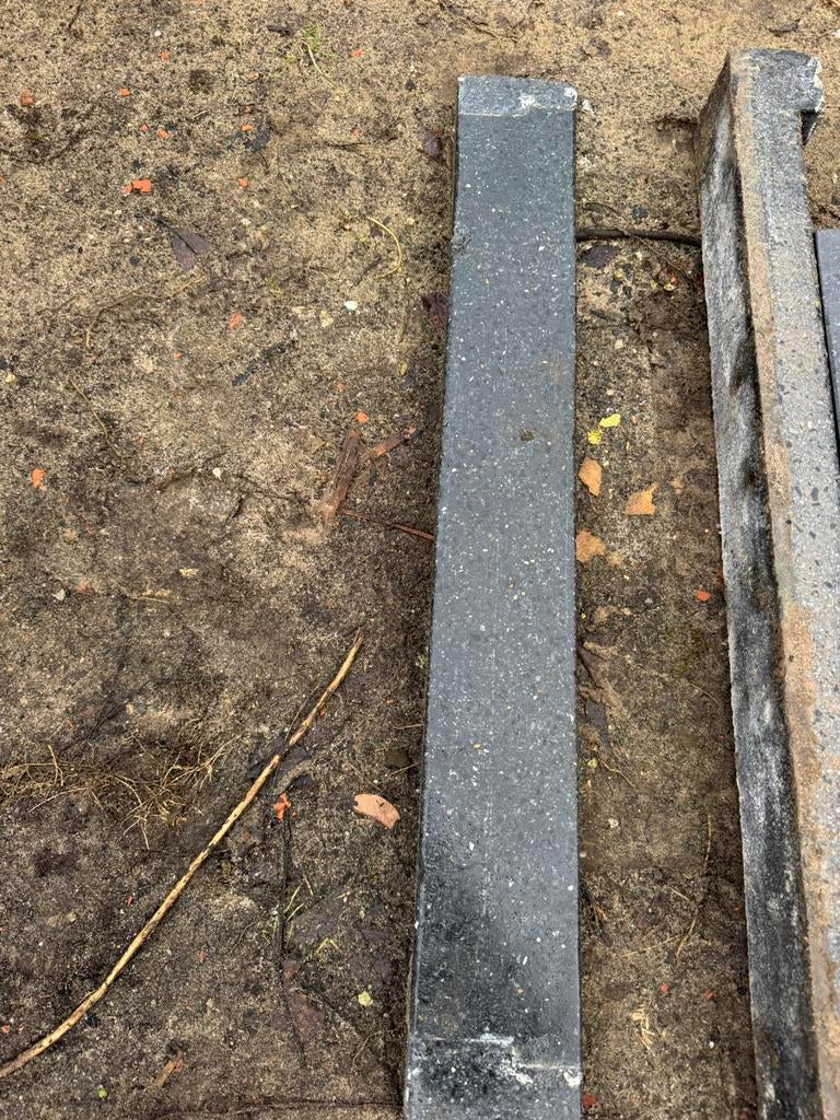 Terrazzo dorpel massief, Tuin en Terras, Ophalen of Verzenden, Zo goed als nieuw, Minder dan 180 cm, Balken