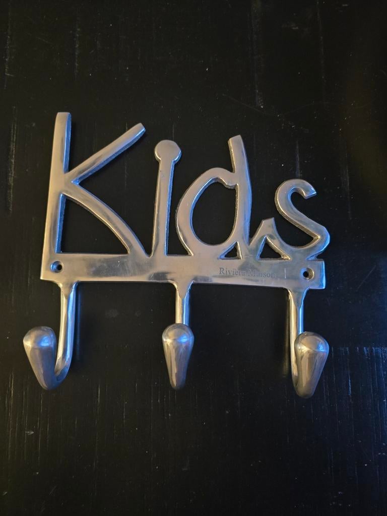 Riviera Maison Kids Kapstokje - Aluminium, Huis en Inrichting, Woonaccessoires | Kapstokken, Gebruikt, Ophalen of Verzenden, Minder dan 100 cm