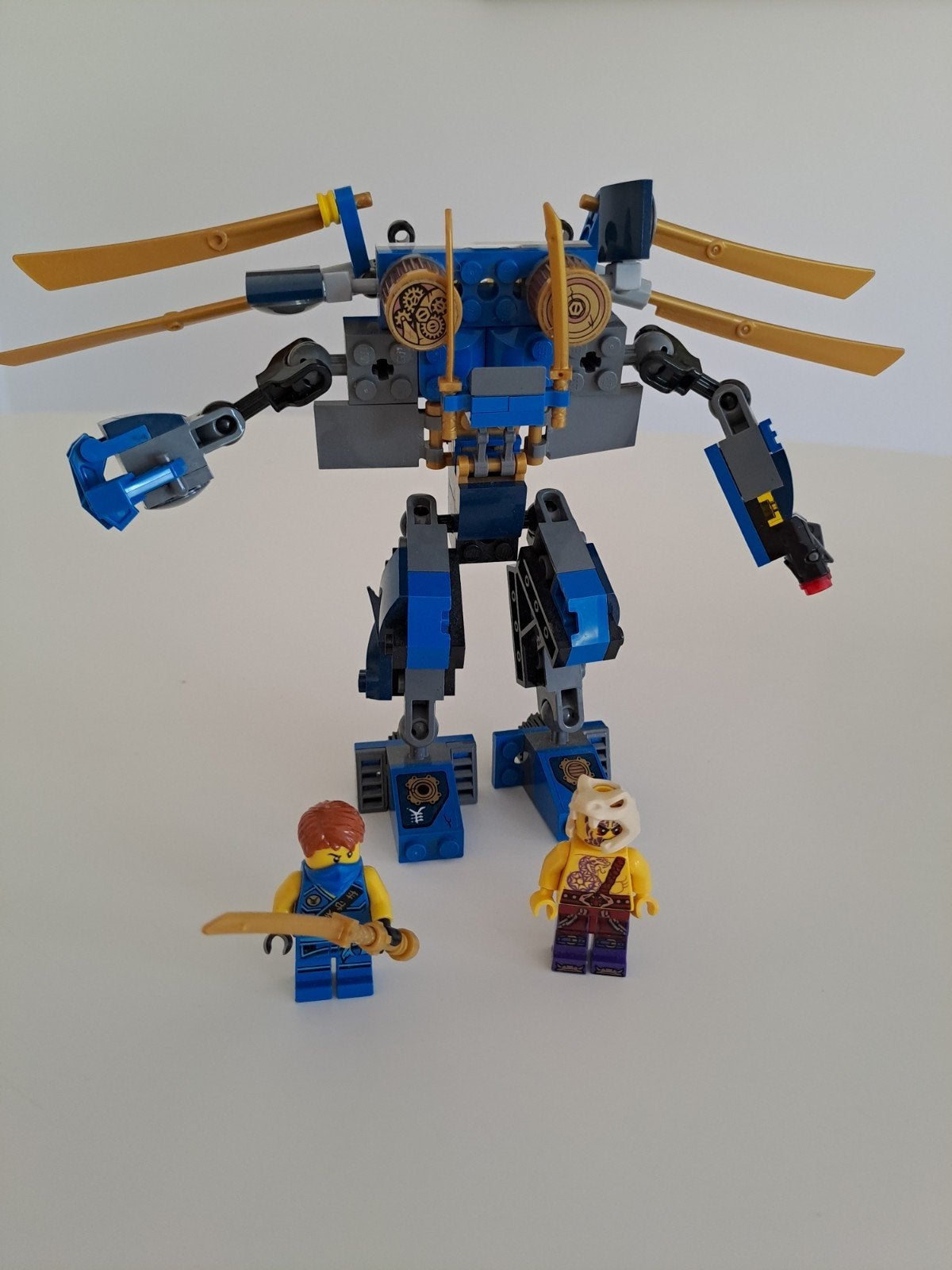 LEGO Ninjago 70754 Electromech met handleiding, Ophalen of Verzenden, Zo goed als nieuw