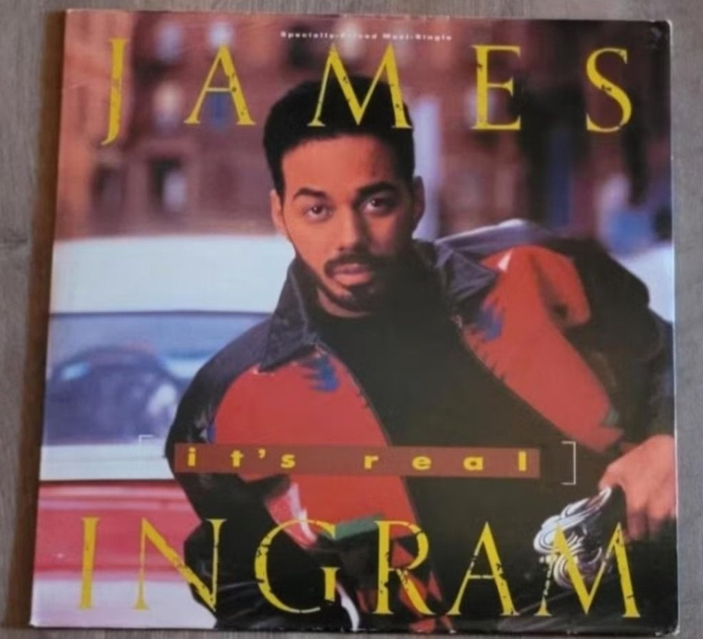 James Ingram - It's Real, Ophalen of Verzenden, Zo goed als nieuw, 12 inch, R&B