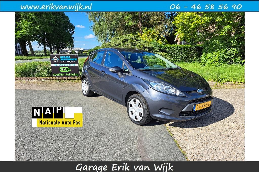 Ford Fiesta 1.25 Limited 5 deurs Airco (bj 2010), Voorwielaandrijving, Euro 5, 1242 cc, 4 cilinders