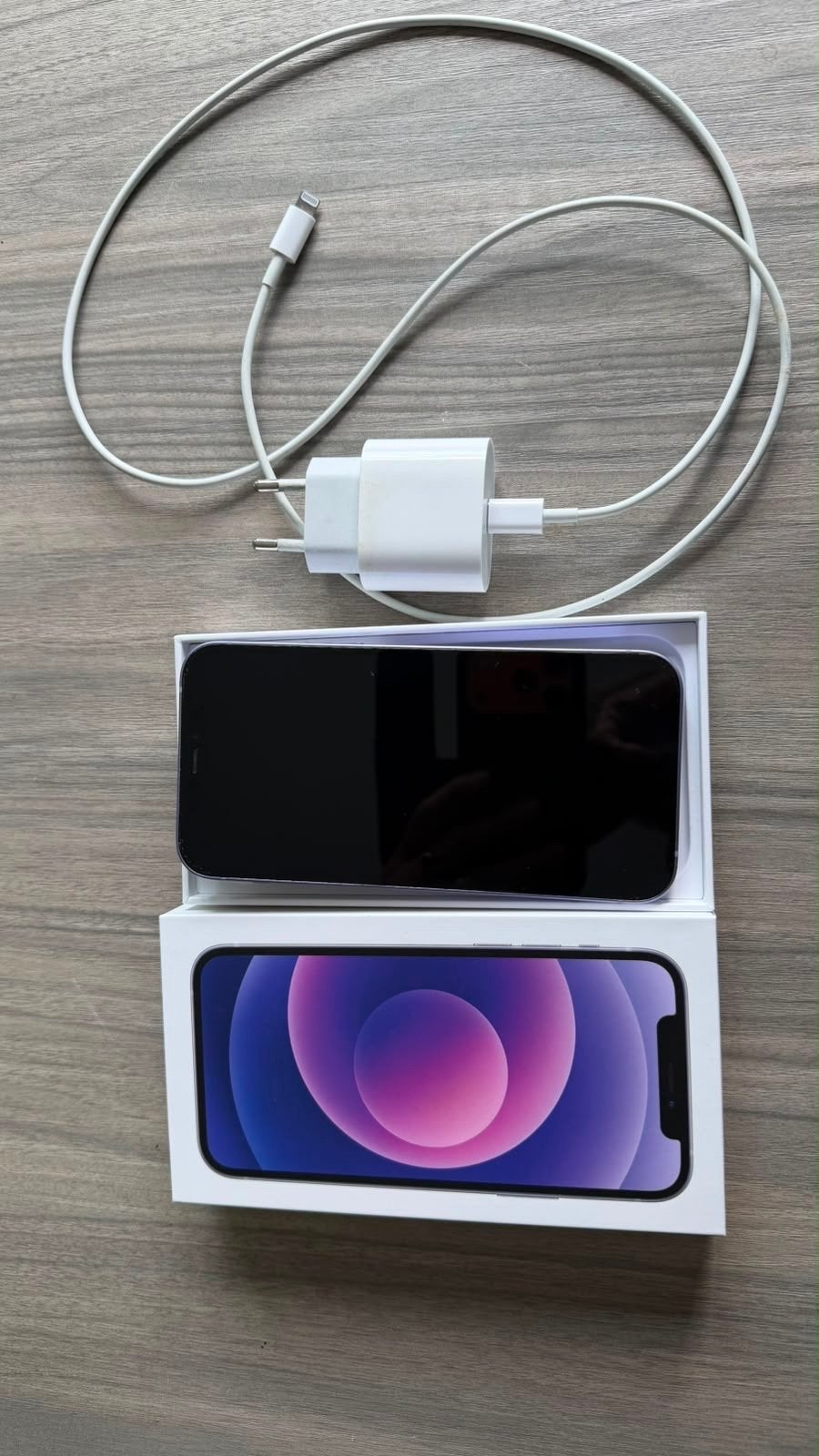Apple iPhone 12 128GB Paars -, Ophalen, 128 GB, Paars, Zo goed als nieuw