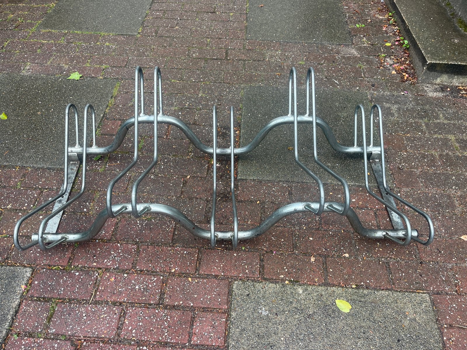 Fietsenrek voor 5 fietsen, Ophalen, Gebruikt