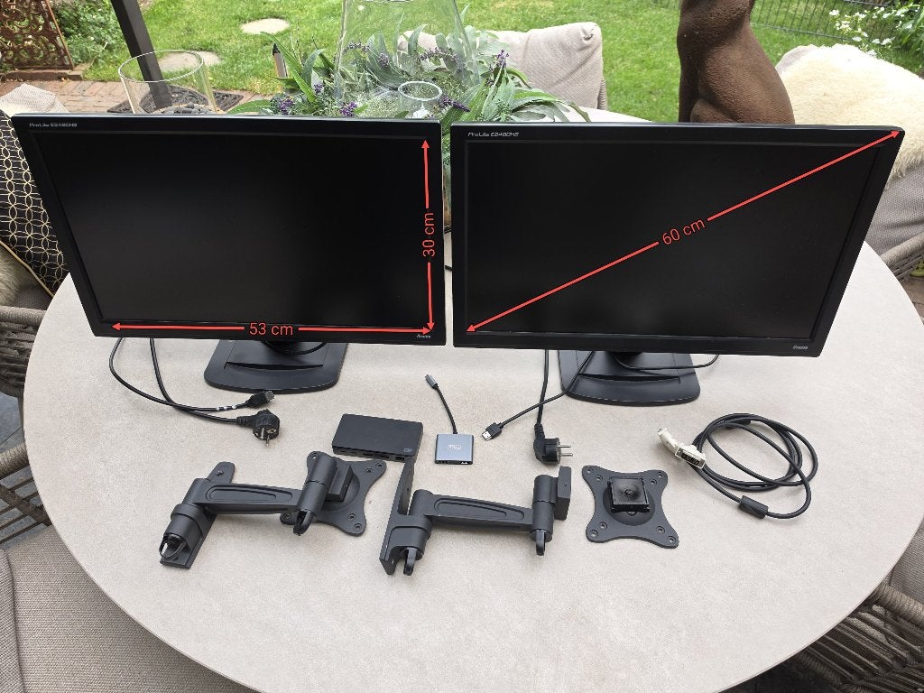 beeldschermen computerschermen, Computers en Software, Monitoren, HDMI, Full HD, Zo goed als nieuw, Overige typen
