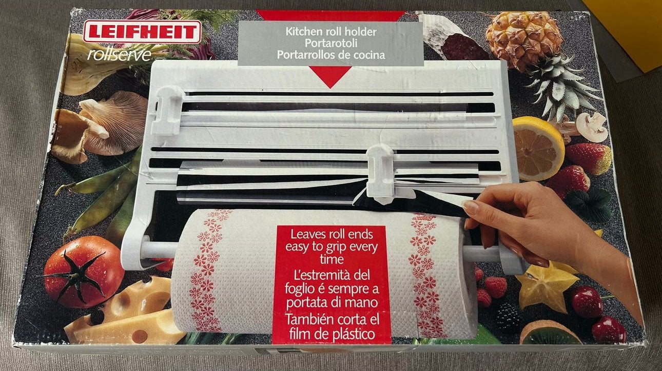 Leifheit Keukenrolhouder / Foliedispenser, Overige typen, Kunststof, Nieuw, Ophalen of Verzenden