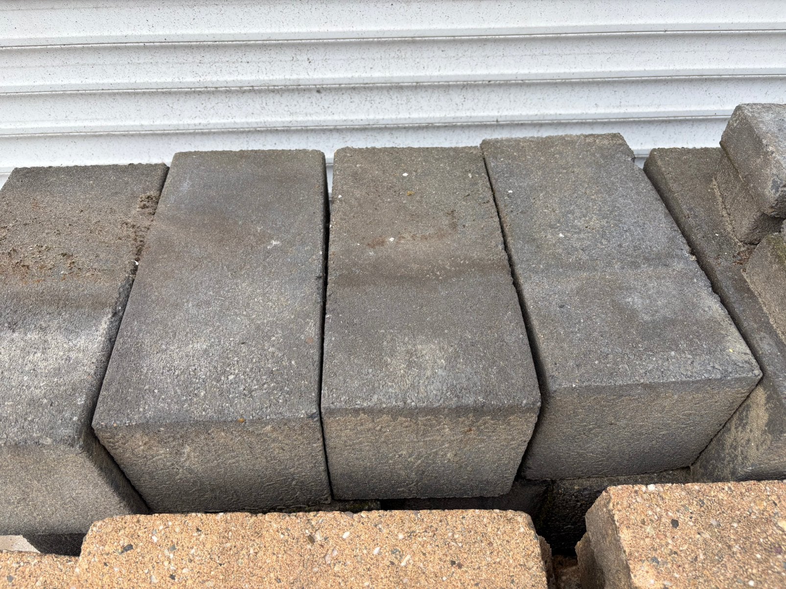 Stenen tuinstenen tuintegels gratis, Tuin en Terras, Ophalen, Gebruikt, Beton, Overige typen