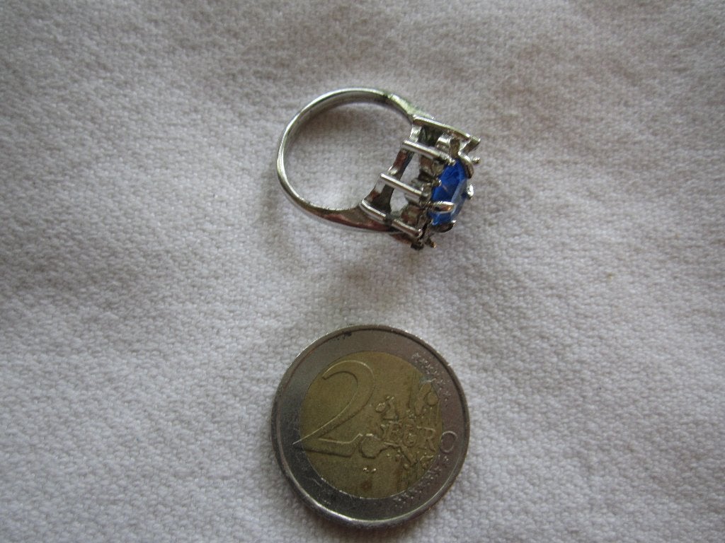 16.  Mooie ring,  19 mm, Sieraden, Tassen en Uiterlijk, Antieke sieraden, Ophalen, Overige materialen, Ring