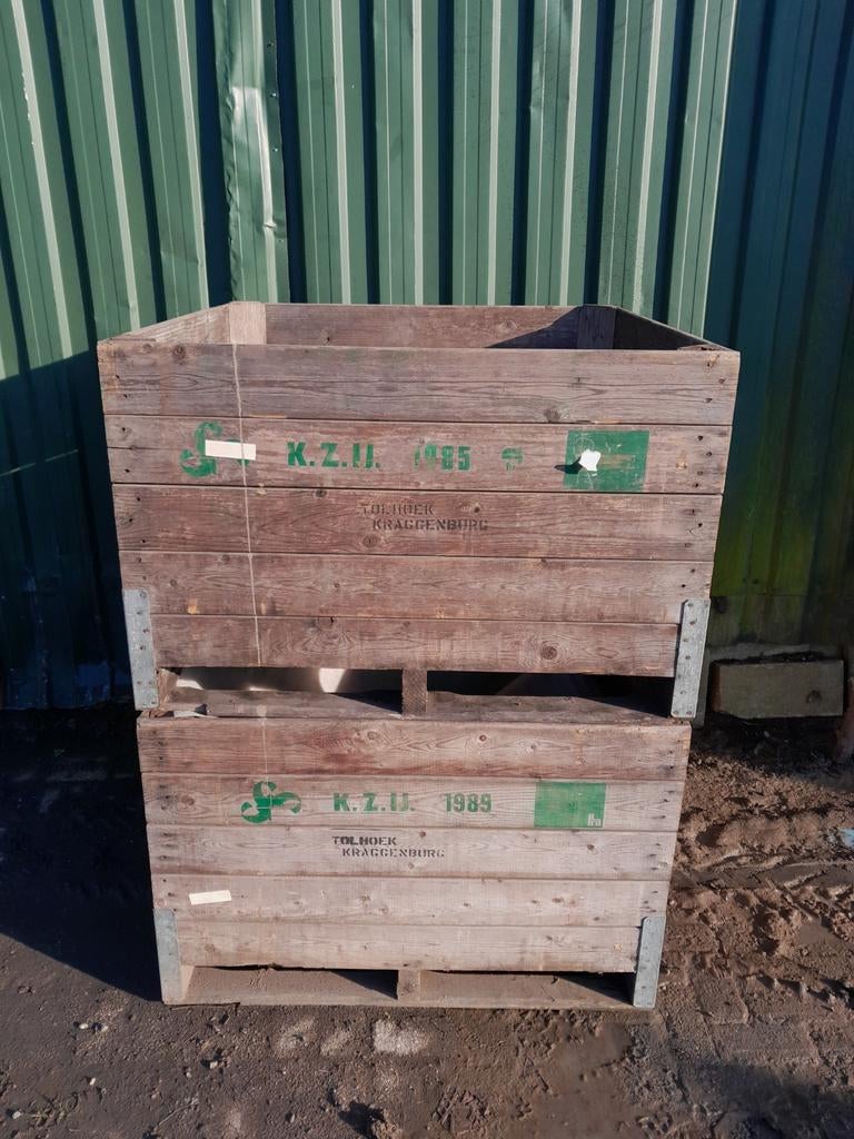 Moestuinbak, Ophalen