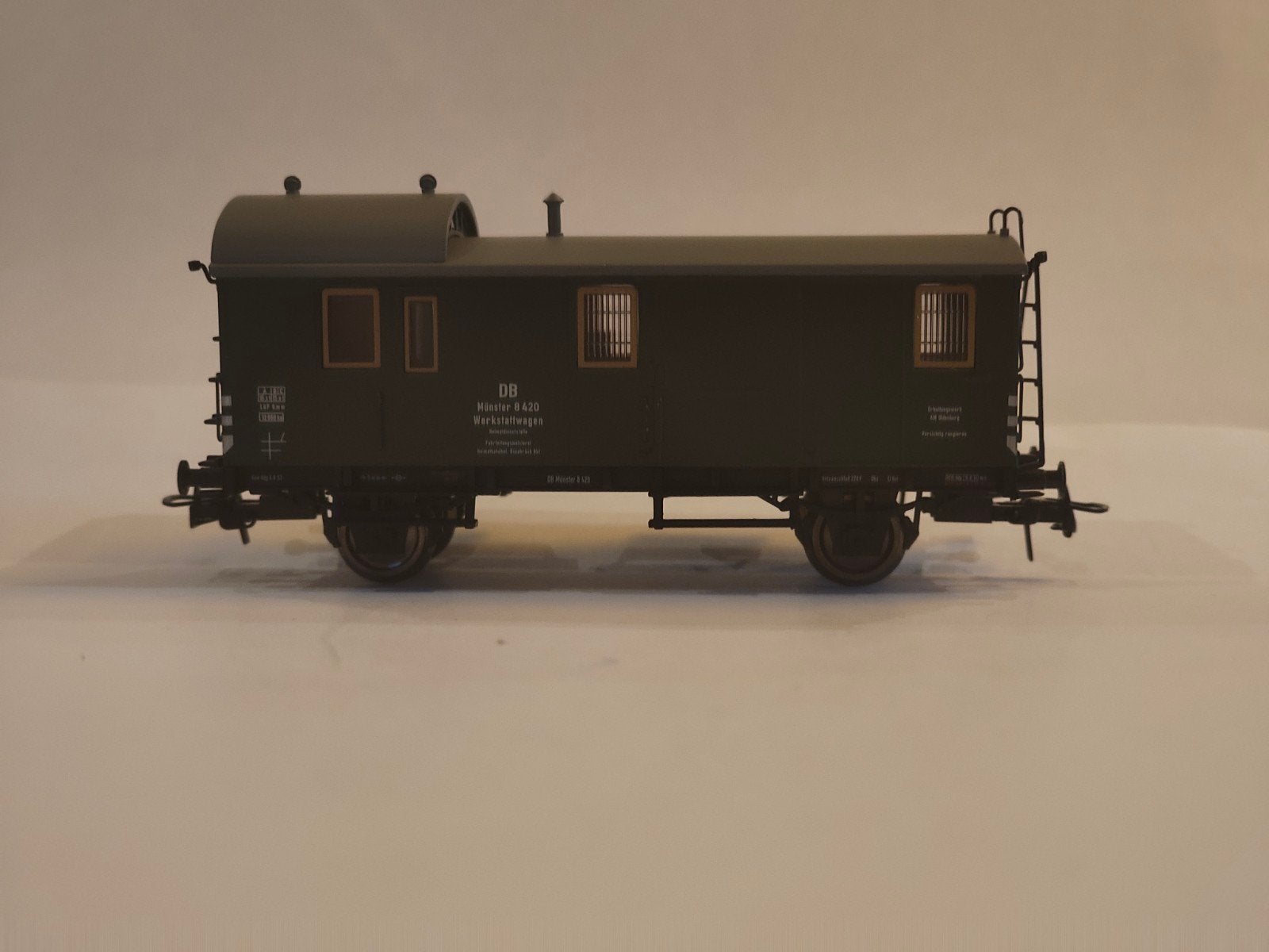 Liliput L235009 wagon van de DB "Werkstattwagen" zgan, Gelijkstroom, Wagon, Ophalen of Verzenden, Zo goed als nieuw