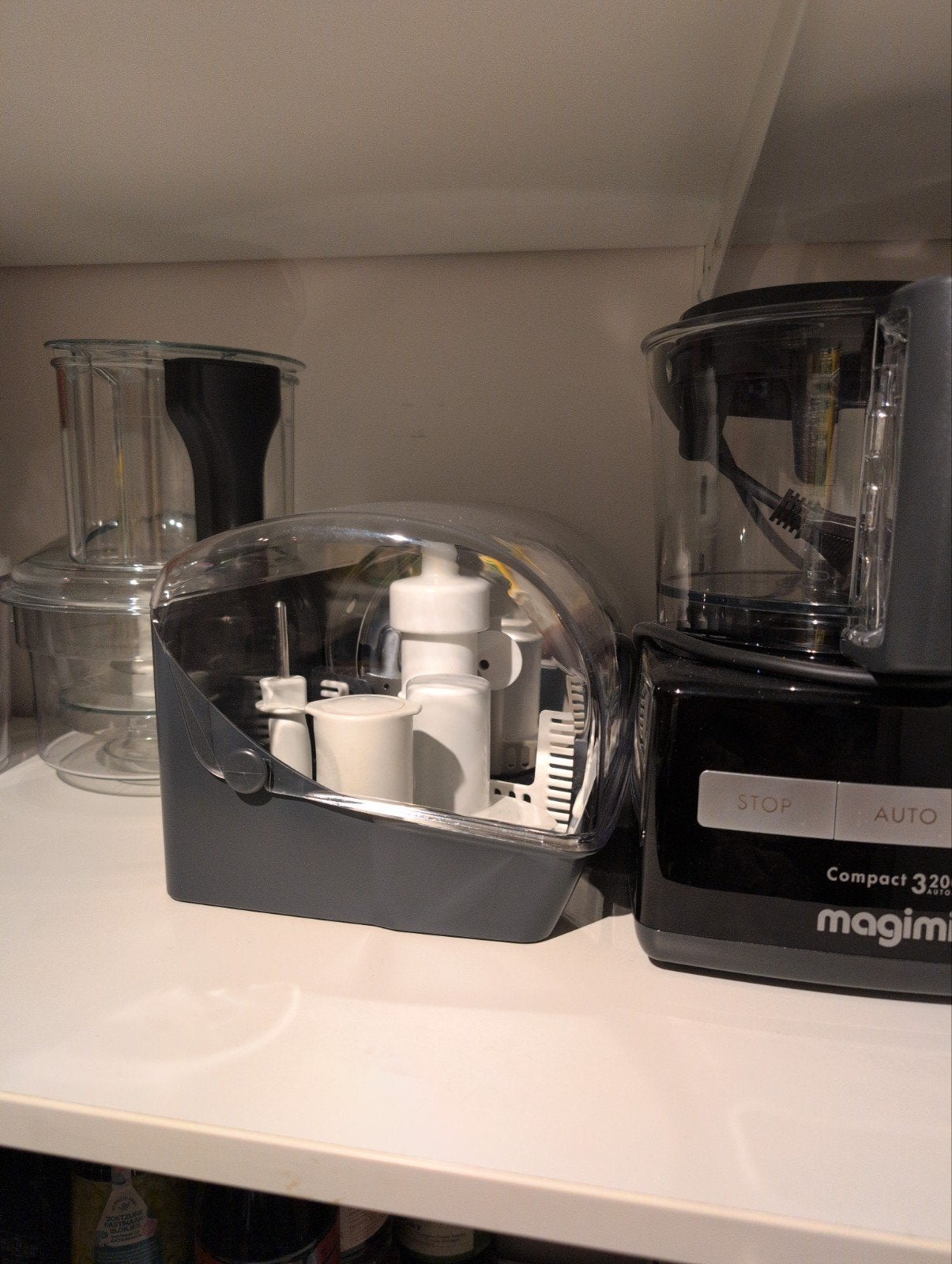 Magimix Compact 3200XL Foodprocessor - Zo goed als nieuw, Ophalen, Zo goed als nieuw, Vaatwasserbestendig, 3 snelheden of meer