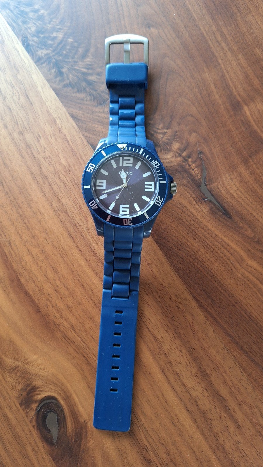 Horloge donkerblauw, Overige merken, Polshorloge, Overige materialen, Ophalen of Verzenden