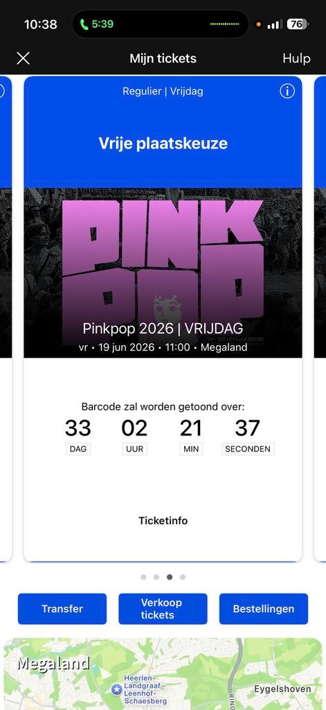 Pinkpop vrijdag 2x, Twee personen