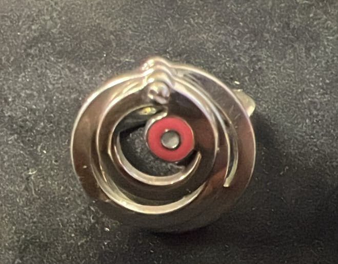 Unieke Swatch ring met verwisselbare elementen, Overige materialen, Gebruikt, Ophalen of Verzenden, 17 tot 18