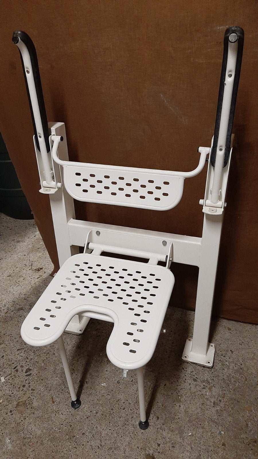 douchestoel toiletstoel badkamerstoel, Ophalen of Verzenden, Zo goed als nieuw, 25 tot 50 cm, 50 tot 100 cm