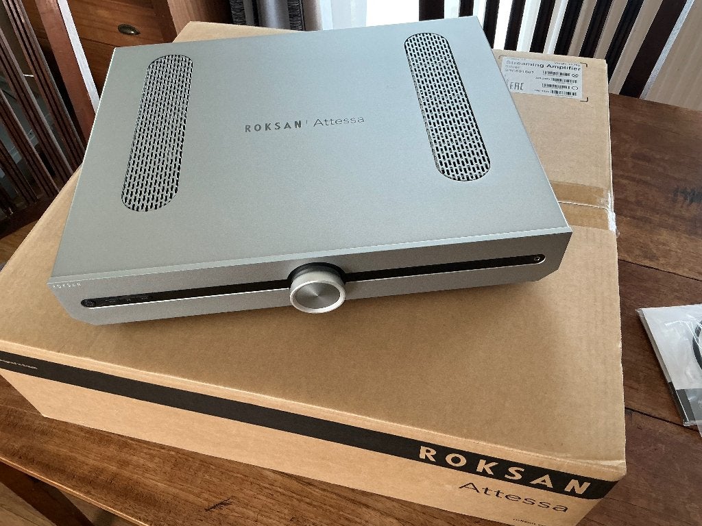 Roksan Atessa streaming versterker., Ophalen, Zo goed als nieuw, Stereo, Overige merken