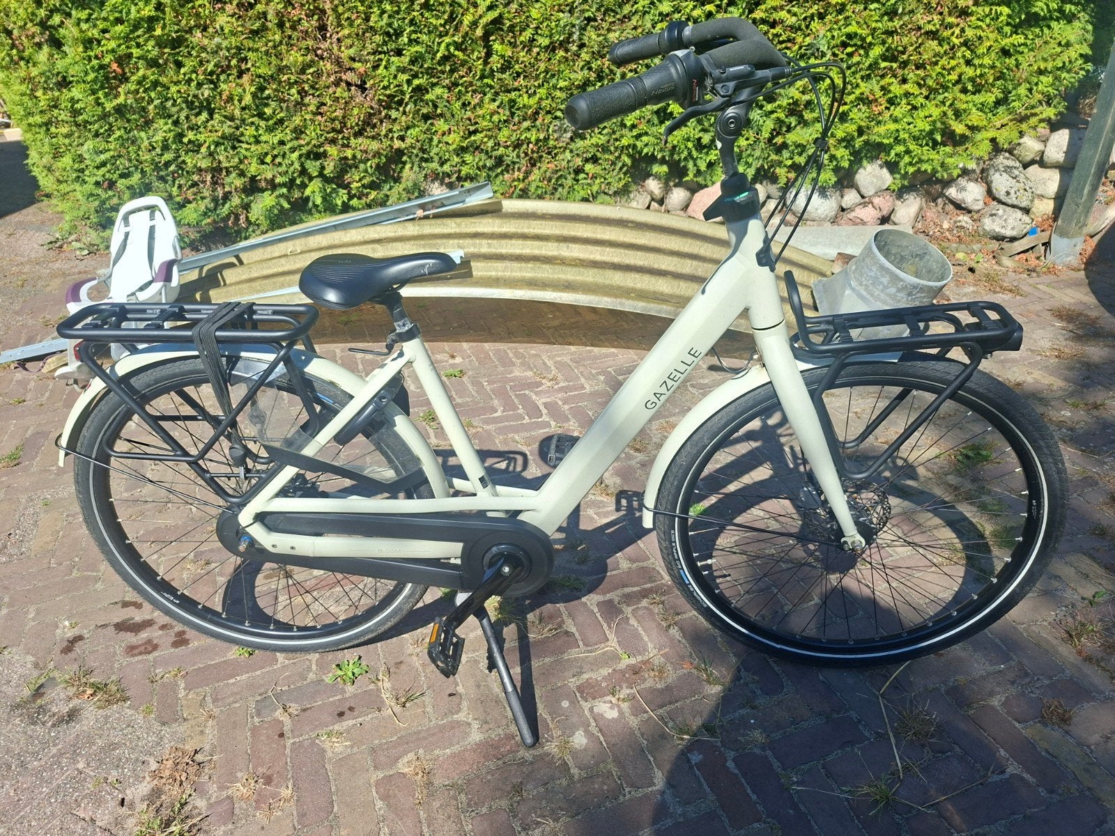 moederfiets gazelle bloom zo goed als nieuw, Fietsen en Brommers, Fietsen | Dames | Moederfietsen, Ophalen, 47 tot 50 cm, Zo goed als nieuw