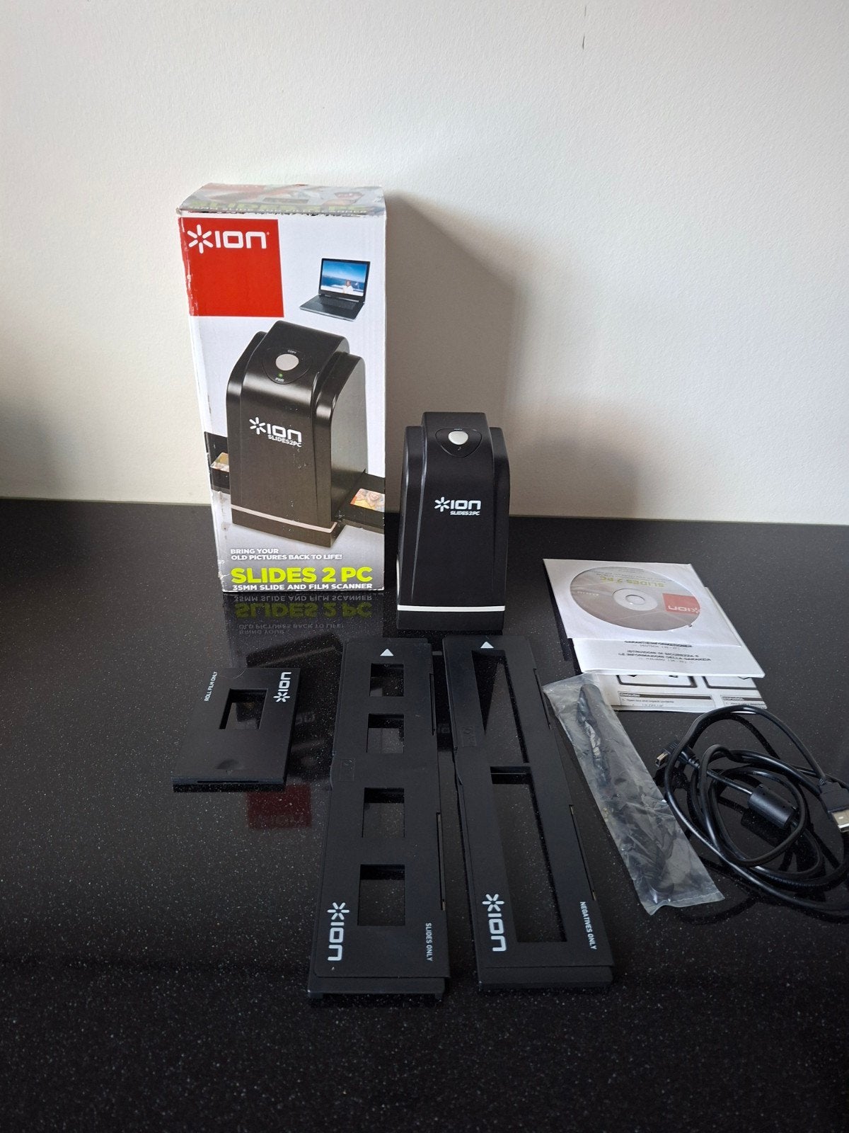 ION Slides 2 PC 35mm Dia- en Filmscanner, Diascanner, ION, Ophalen of Verzenden, Zo goed als nieuw