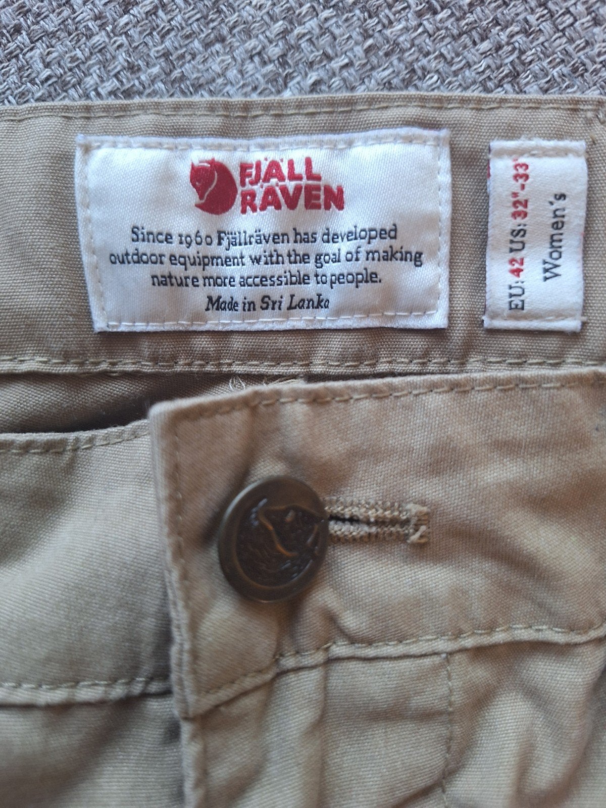 Fjällräven G-1000 Outdoor Broek Dames - maat 42, Kleding | Dames, Fjällräven, Ophalen of Verzenden, Nieuw, Lang