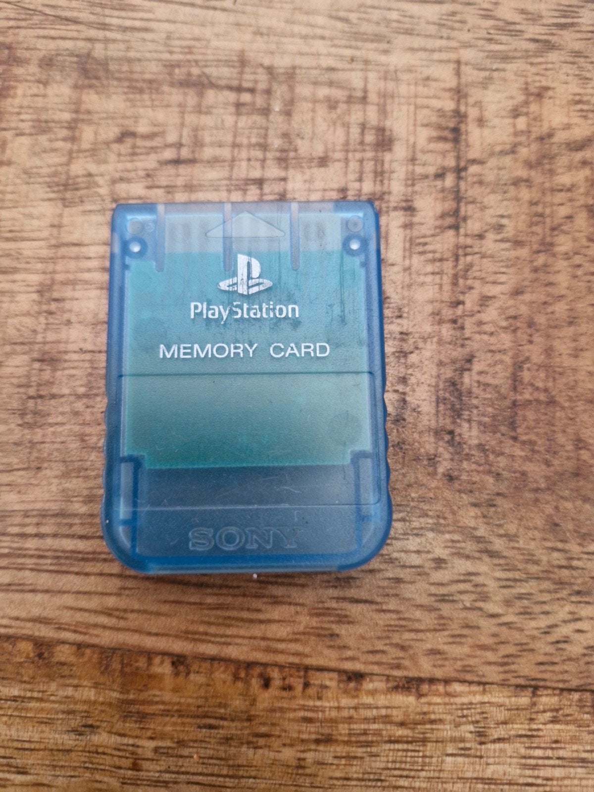 PlayStation Memory Card - Blauw, Ophalen of Verzenden, Zo goed als nieuw, Geheugenkaart, PlayStation 1