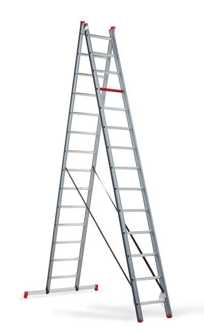 Altrex Reformladder All Round 2x14 treden, Doe-het-zelf en Verbouw, Ophalen, Zo goed als nieuw, Ladder, Opvouwbaar of Inschuifbaar
