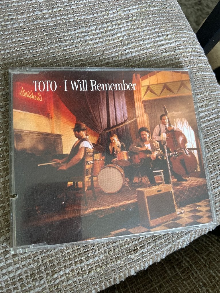 Toto - I Will Remember CD Single (Columbia, 1995), Gebruikt, Ophalen of Verzenden, Classic Rock, Single
