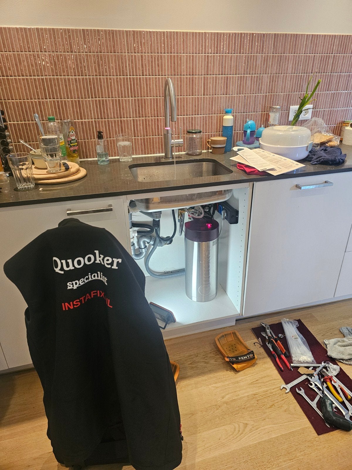 QUOOKER ONDERHOUD SNELLE SERVICE, Ophalen of Verzenden