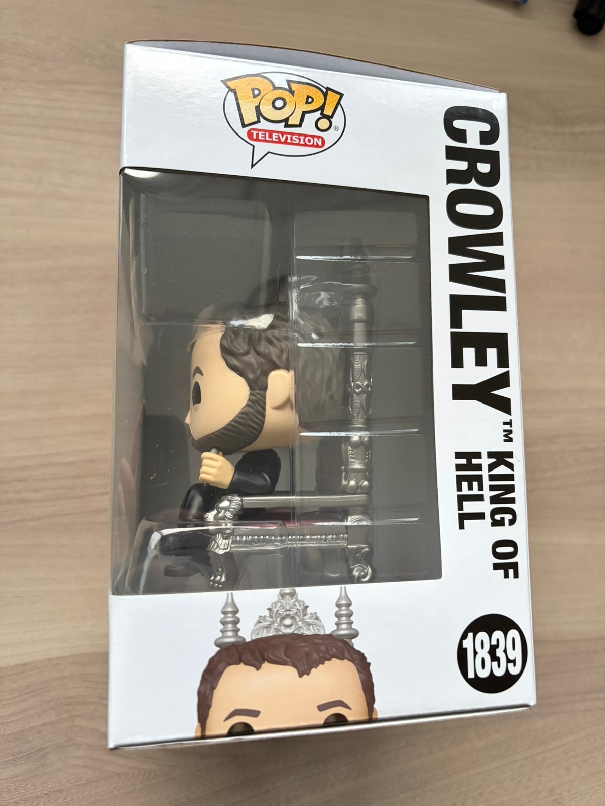 #1839 – Crowley King of Hell Funko Pop! Supernatural, Verzamelen, Funko Europe, Ophalen of Verzenden, Zo goed als nieuw, 4th floor, 1 Queen Caroline St, London W6 9YN, Verenigd Koninkrijk