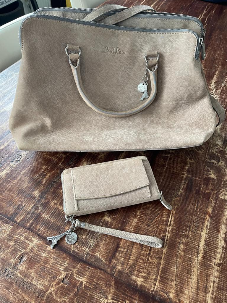By LouLou Handtas en Portemonnee - Zo goed als nieuw, Ophalen of Verzenden, Zo goed als nieuw, Beige, Handtas