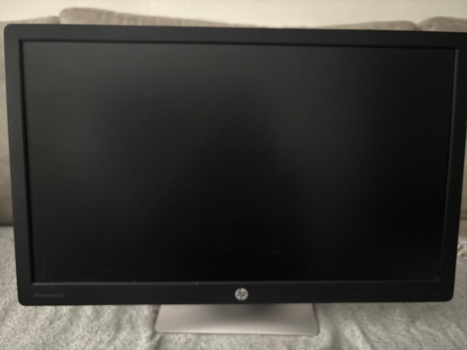HP EliteDisplay E232 23 inch Monitor VGA/HDMI/DisplayPort, Ophalen, Gebruikt, VGA