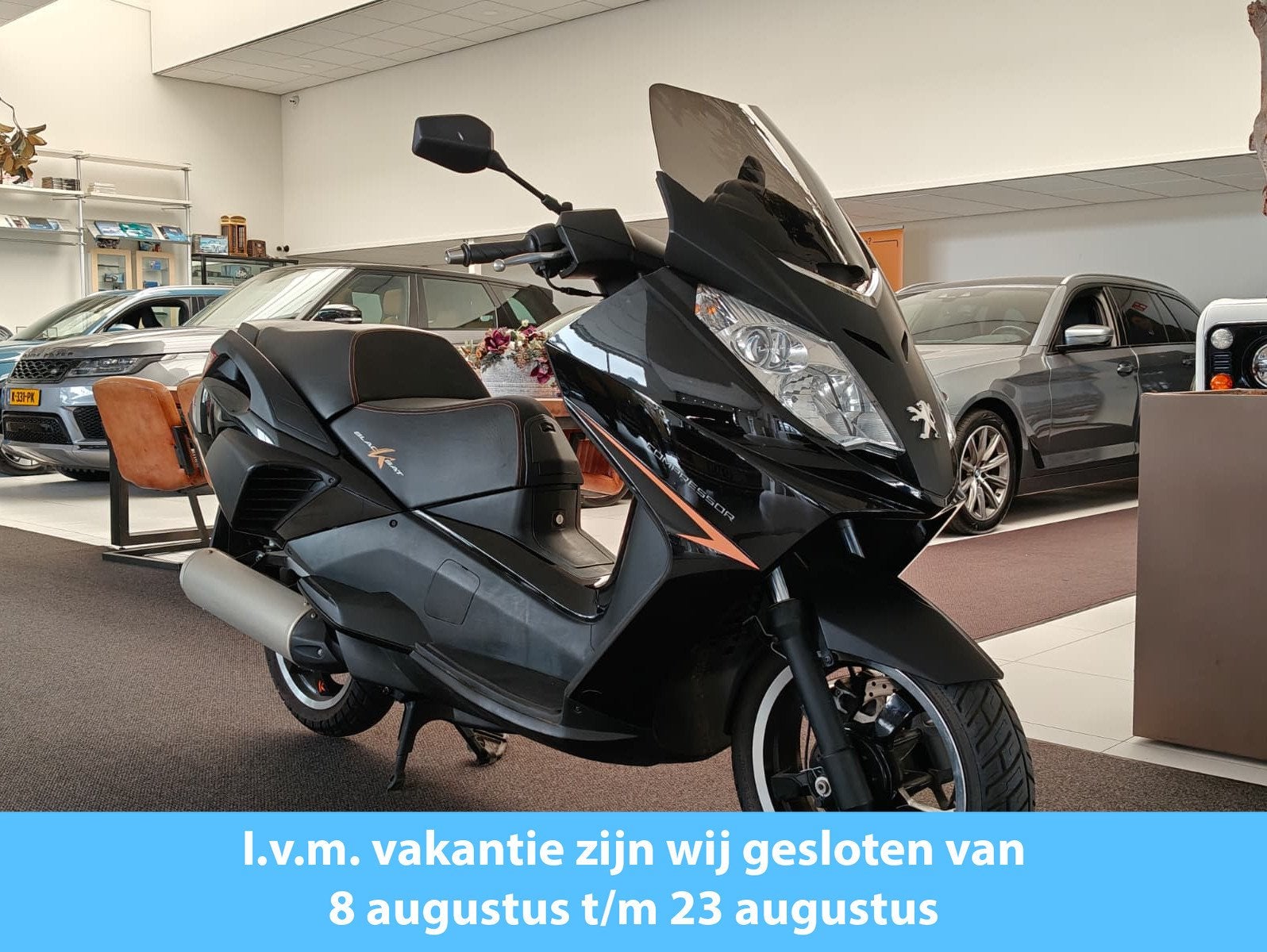 Peugeot Satelis 125 Motorscooter 2422km! Nieuwstaat!, Motoren, Motoren | Overige merken, Fernando@top360.nl, Scooter, Bedrijf