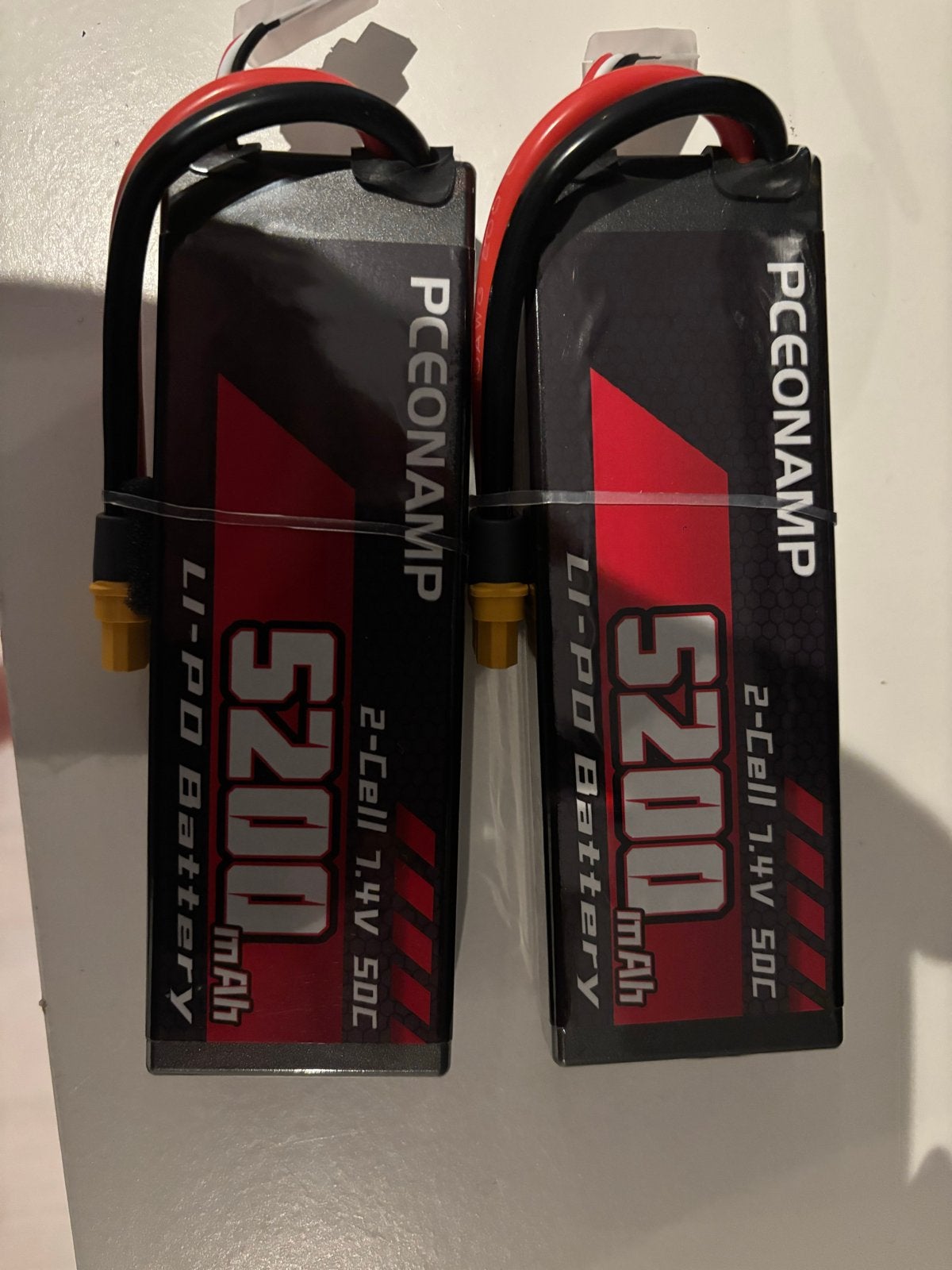 5200mAh 2S 7.4V 50C LiPo Batterij met XT60 stekker NIEUW!!, Ophalen of Verzenden, Nieuw