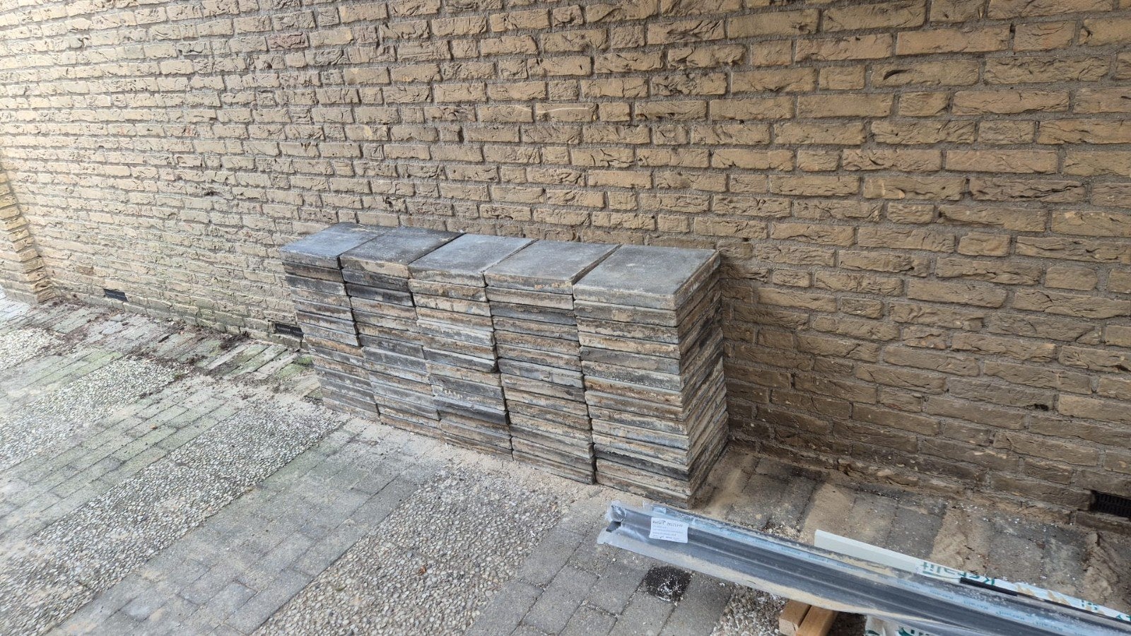Gratis stoeptegels, Ophalen, Gebruikt, Beton, Overige typen