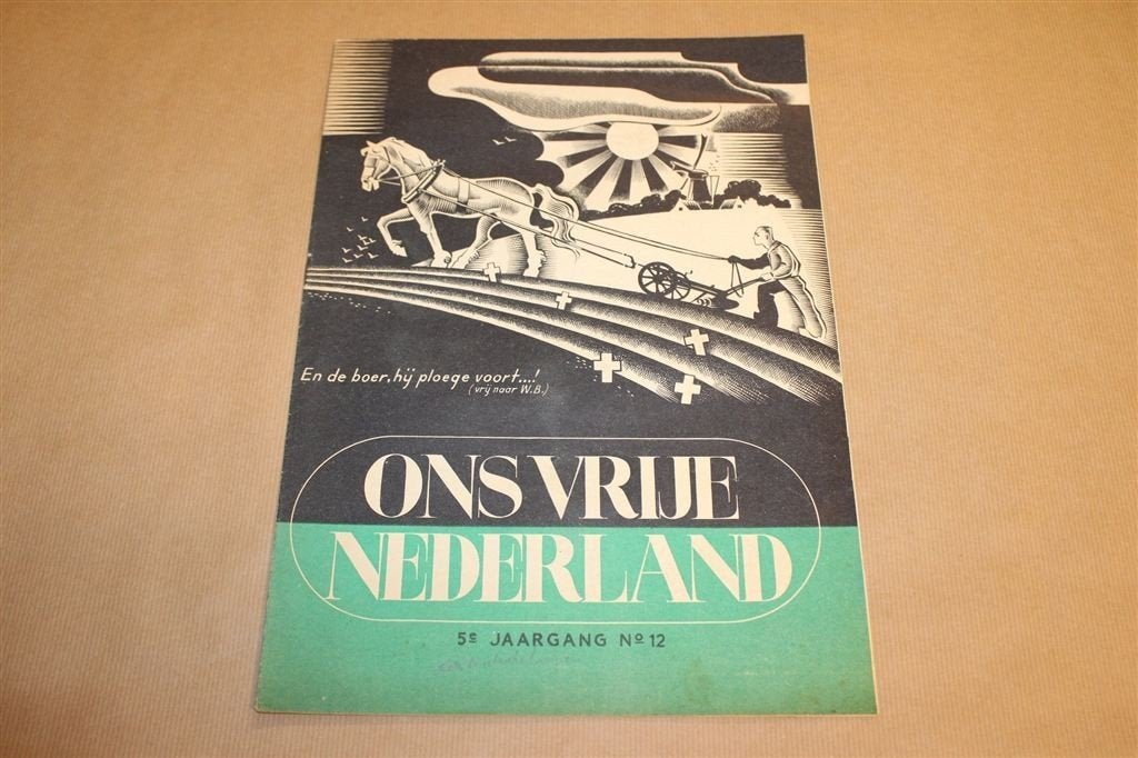 Ons Vrij Nederland — WOII 1945 Bevrijding Nr 12, Boeken, Tijdschriften en Kranten, Ophalen of Verzenden, Gelezen, Krant