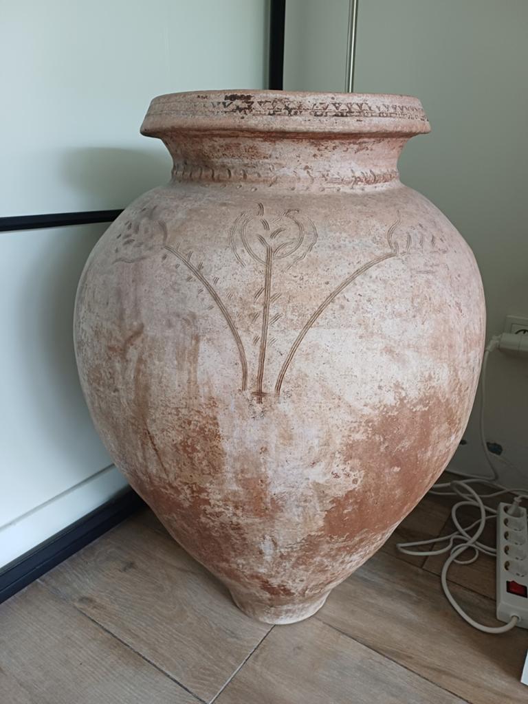 Vintage Spaanse terracotta olijfpot. Regio Alicante/Valencia, Ophalen