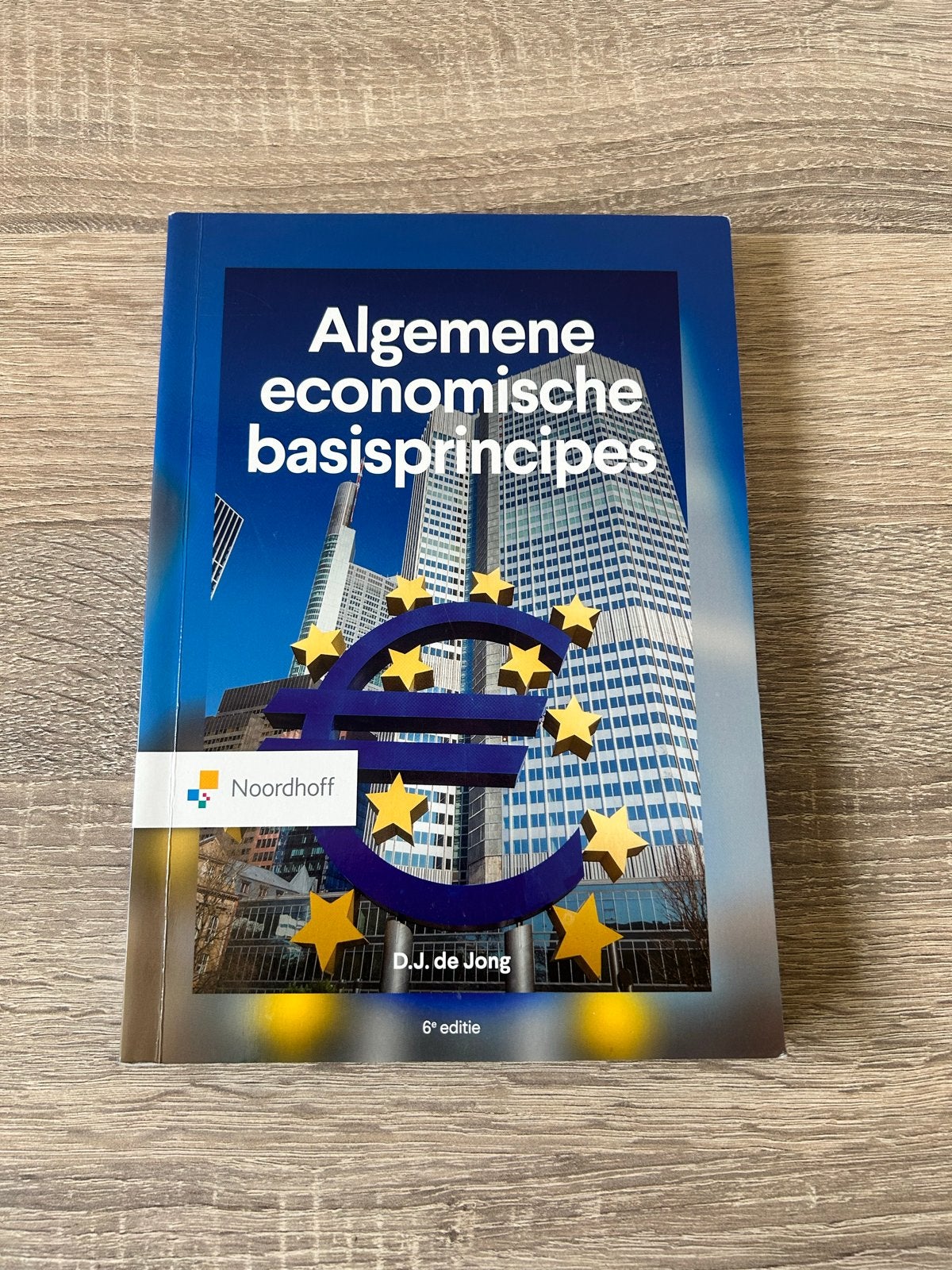 Algemene economische basisprincipes - D.J. de Jong, Verzenden, Gamma, Zo goed als nieuw, LBO