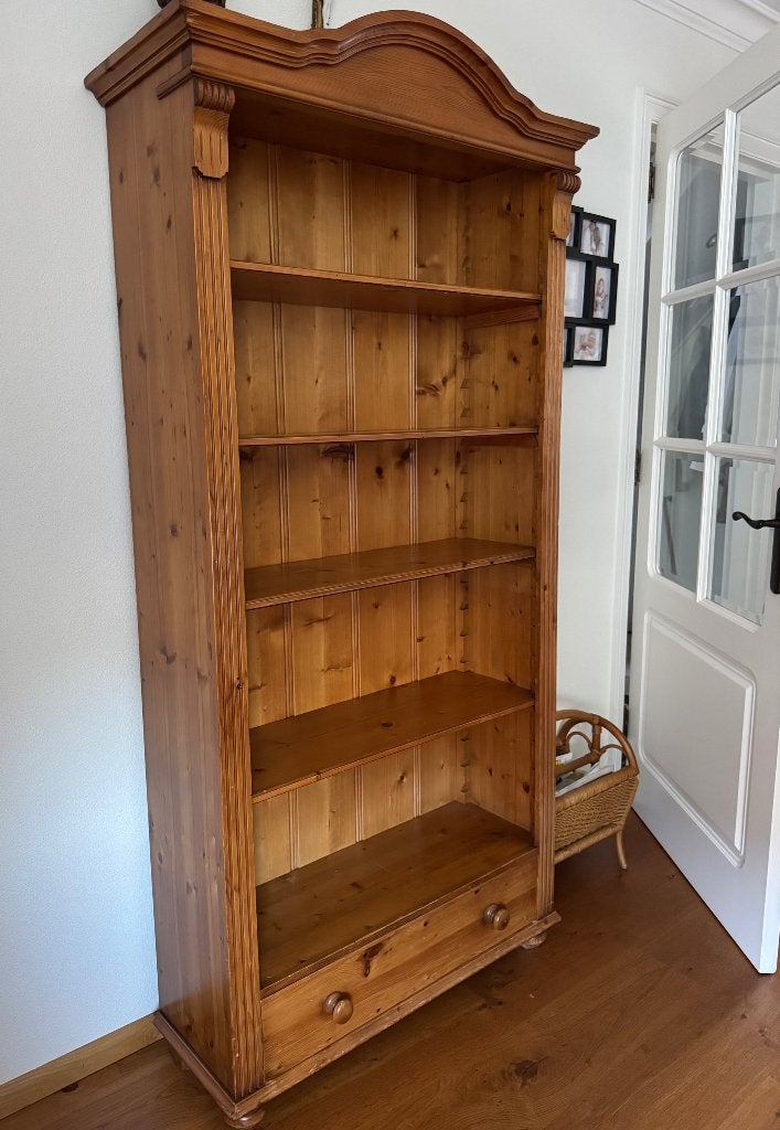 Grenen boekenkast, Ophalen, Gebruikt, 50 tot 100 cm, 150 tot 200 cm