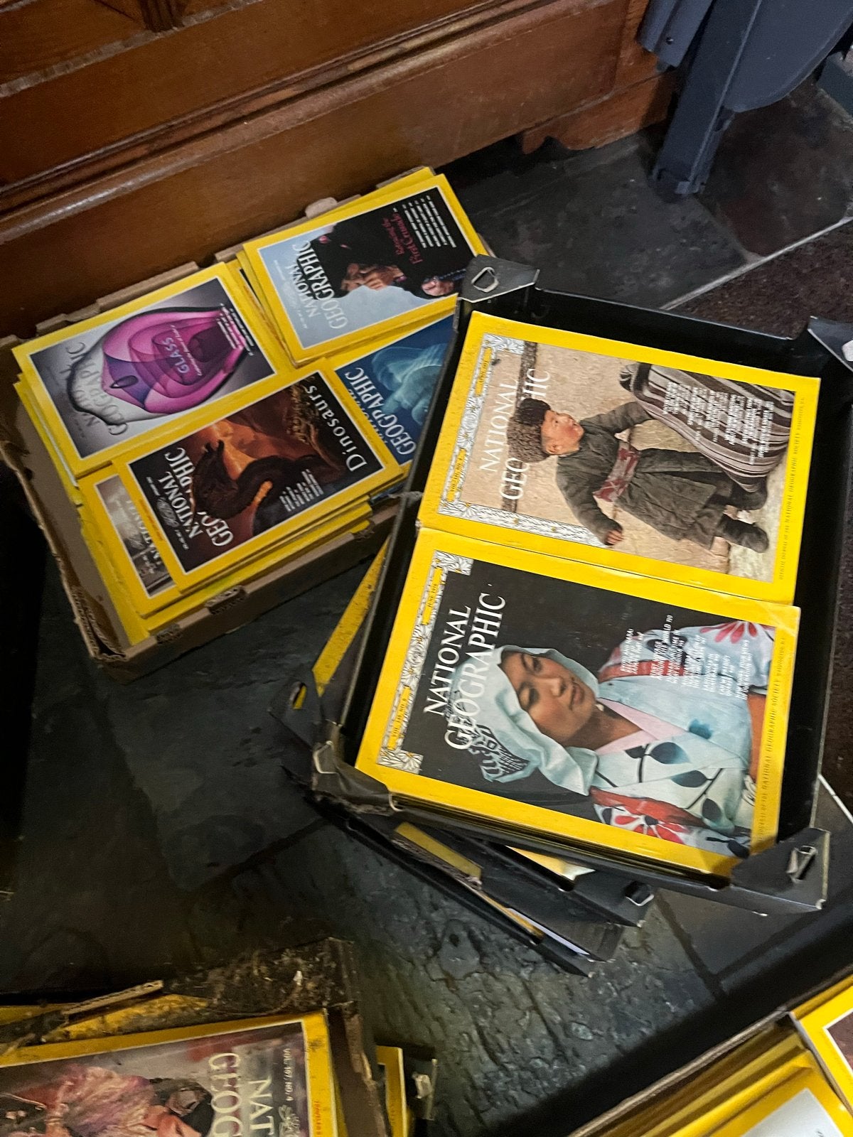 Grote collectie National Geographic magazines, Ophalen, Gelezen, Wetenschap en Natuur