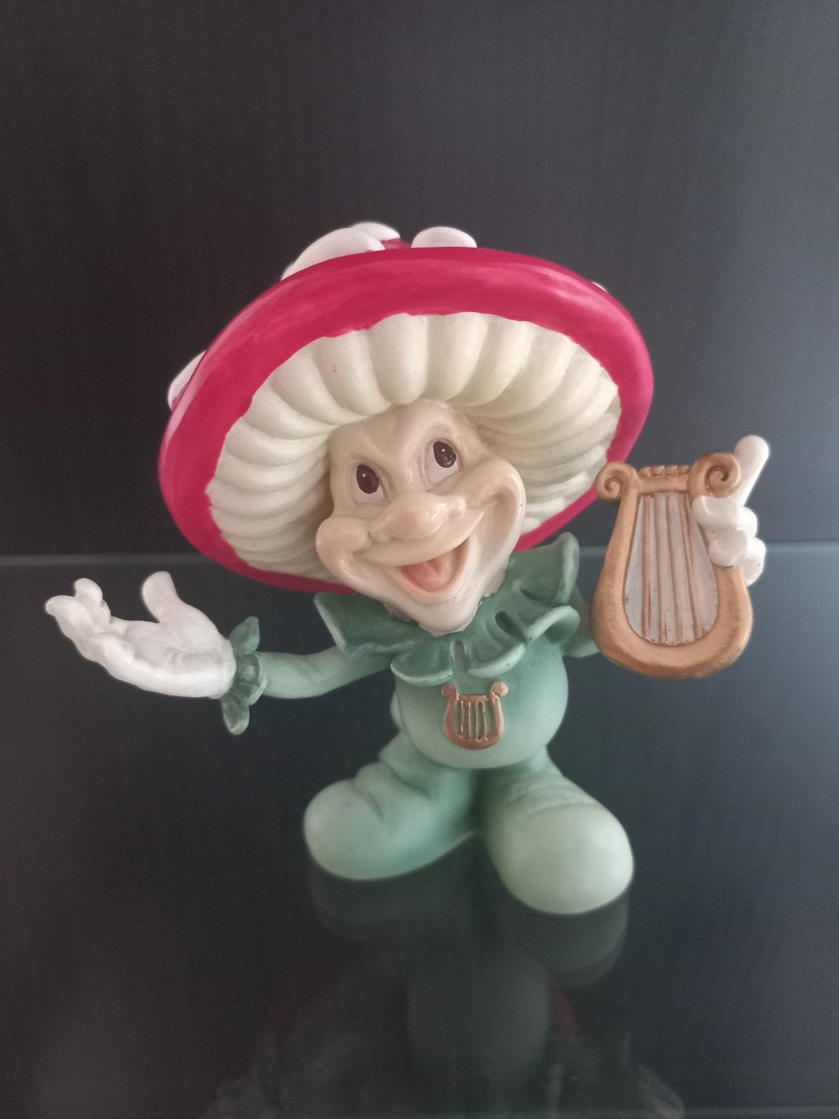 Paddeltje Efteling met harp, Verzamelen, Ophalen of Verzenden, Zo goed als nieuw, Beeldje of Poppetje