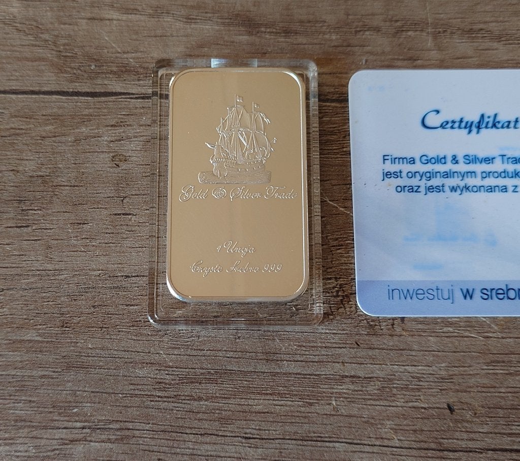 1 oz Sztabka srebra Ag.999 Silver & Trade, Verzenden, Zilver