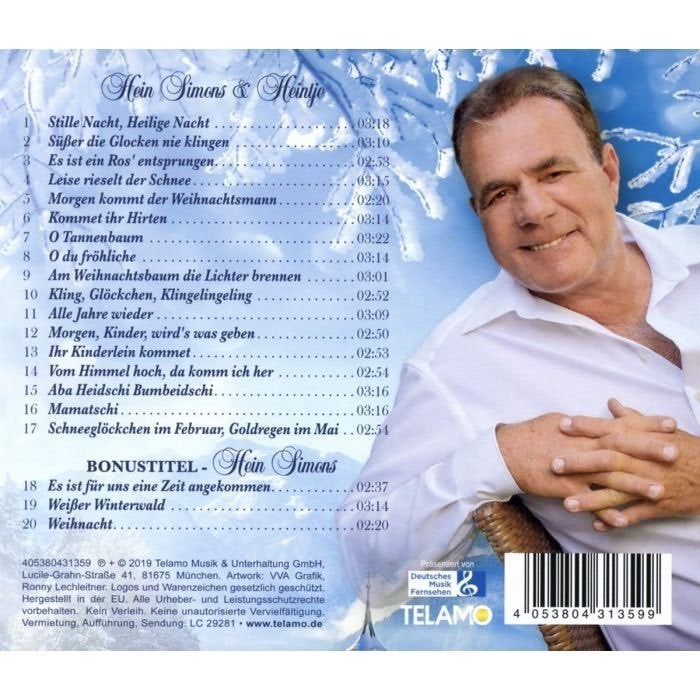 Hein Simons - Heintje Und Ich - Weihnachten - CD, Cd's en Dvd's, Verzenden, Nieuw in verpakking