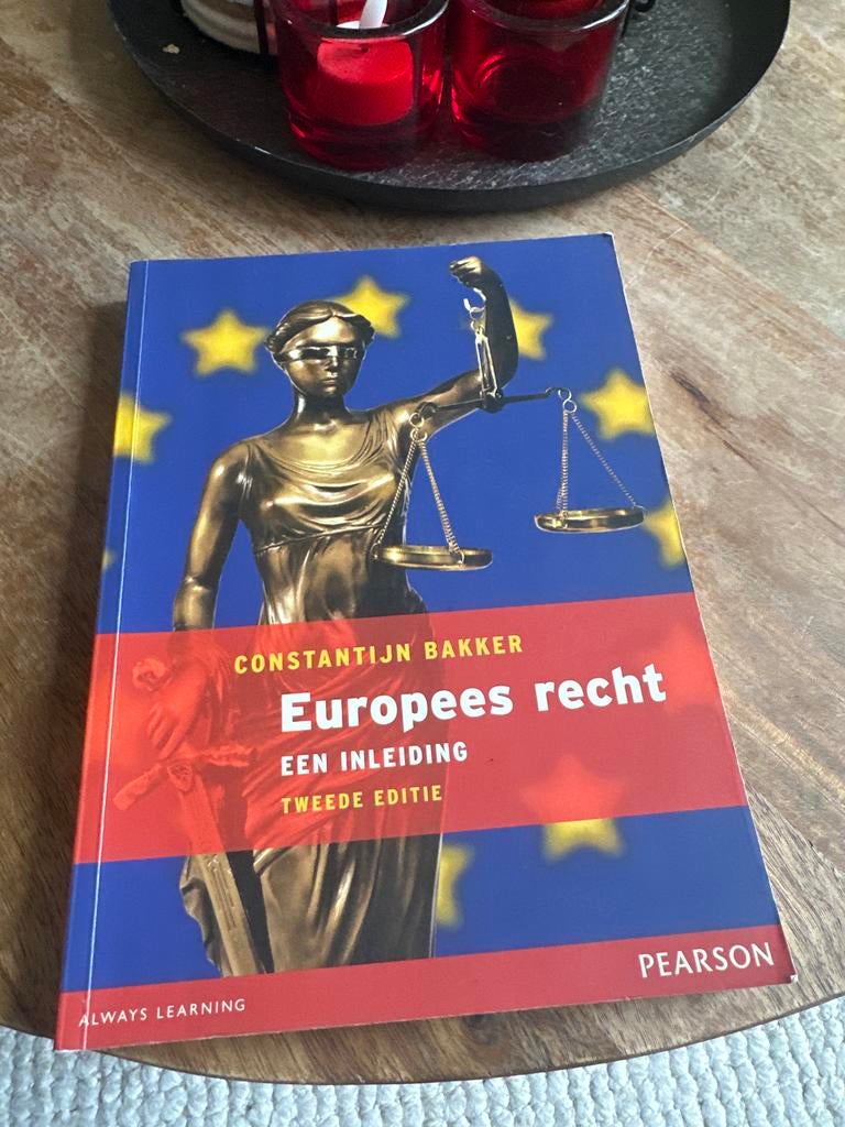 Europees recht: een inleiding - Tweede editie, Boeken, Ophalen of Verzenden, Gamma, Zo goed als nieuw, HBO