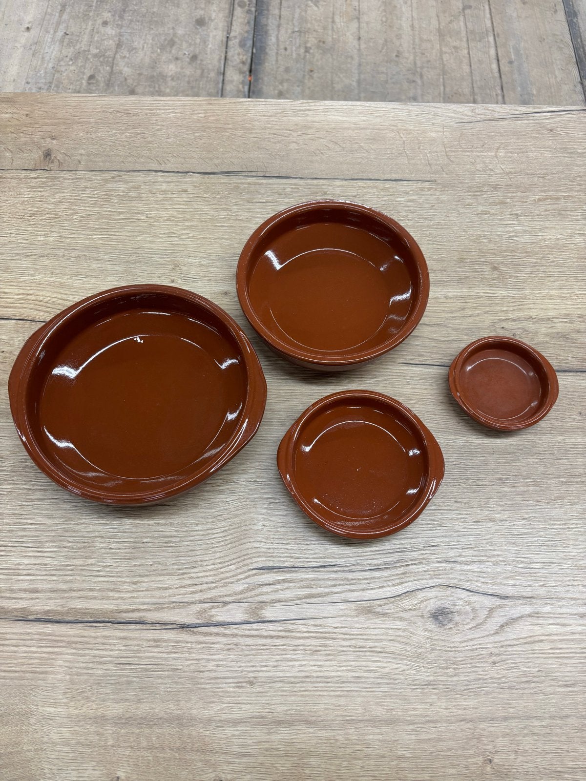 Set van terracotta schaaltjes - Tapas/Ovenschaaltjes, Ophalen, Overige merken, Landelijk/Boerenbont, Nieuw