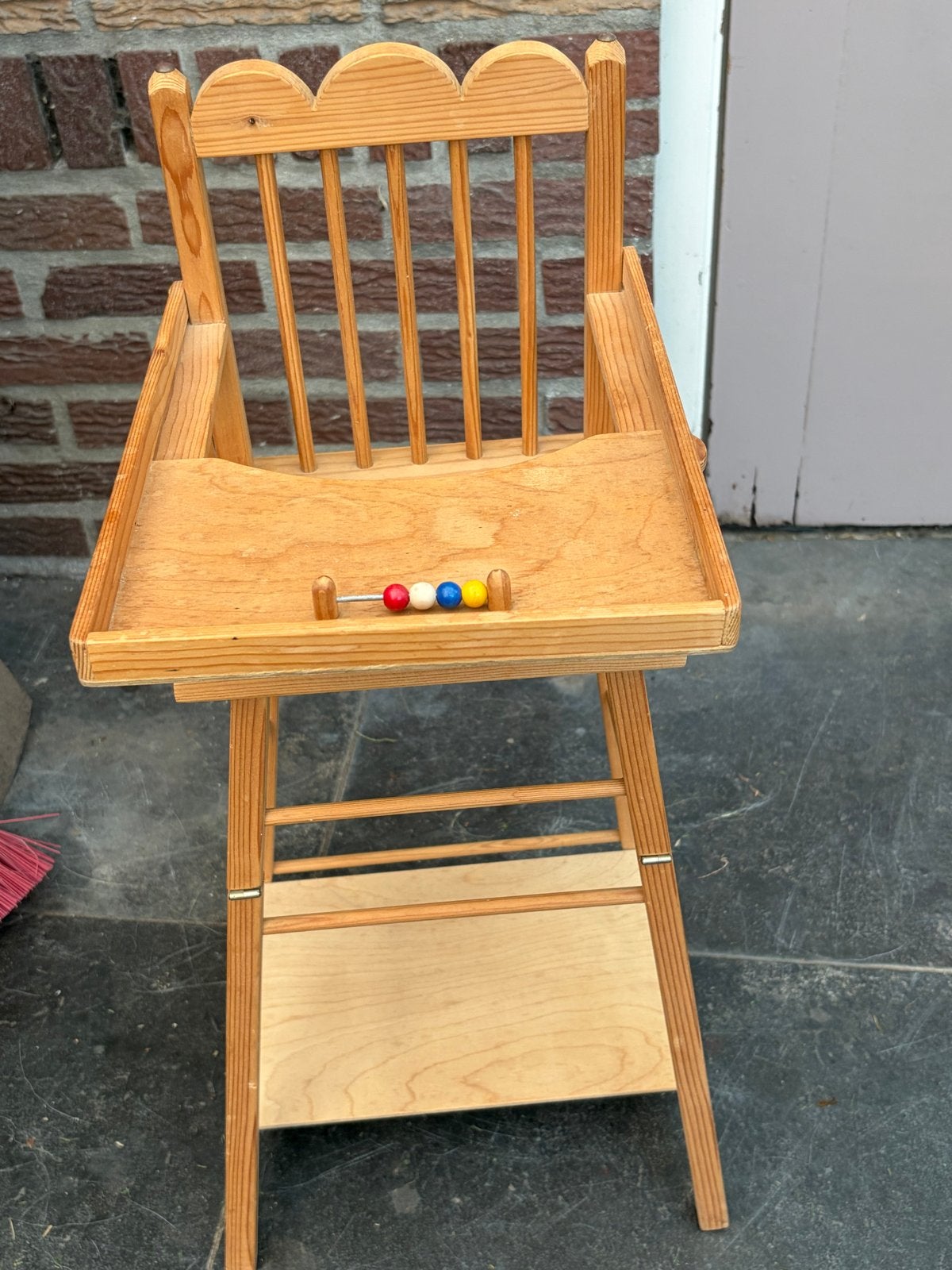 Houten Poppenstoel, Kinderen en Baby's, Ophalen, Gebruikt, Overige typen