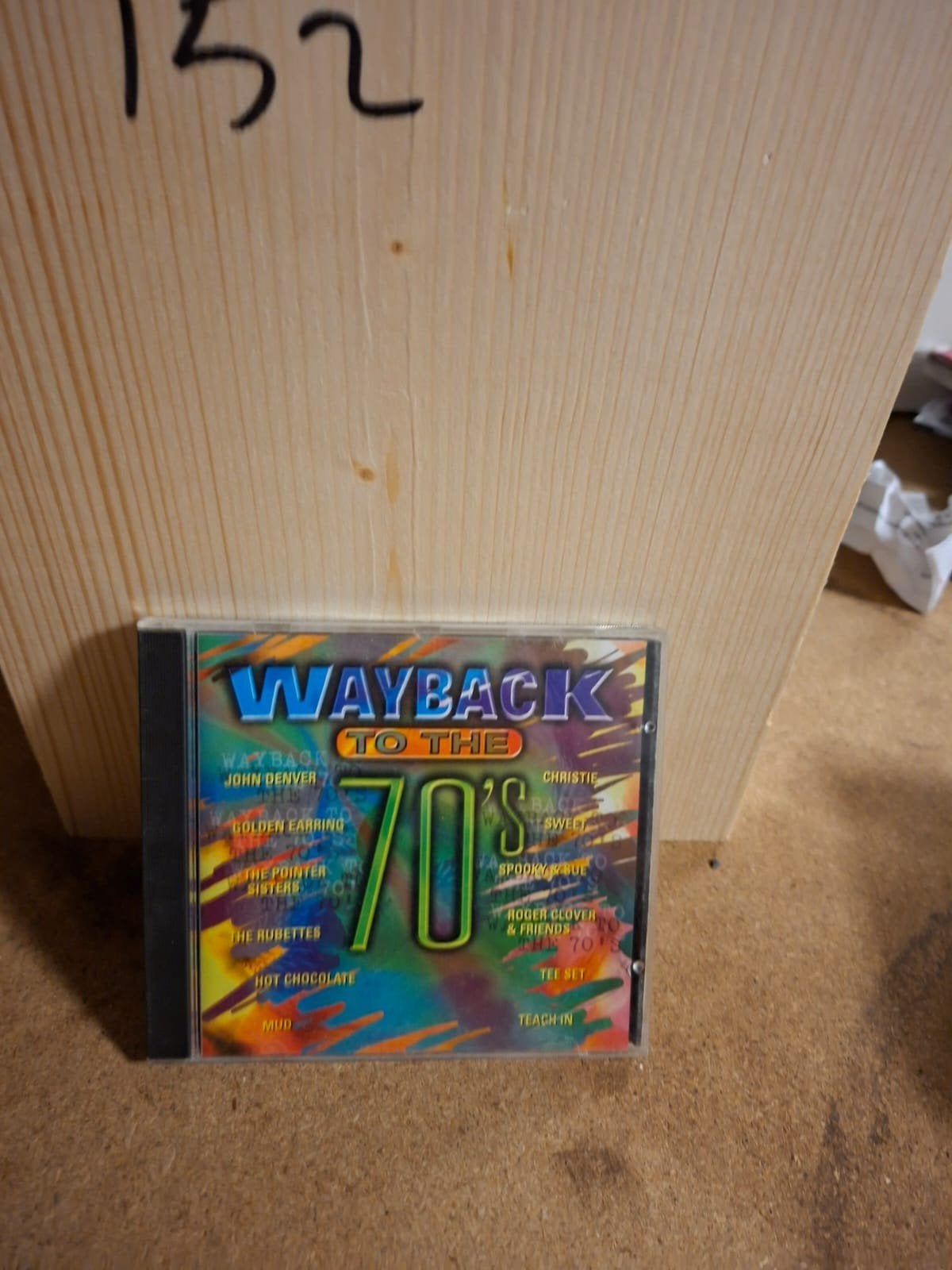 Wayback to the 70's CD - Diverse Artiesten, Cd's en Dvd's, Ophalen of Verzenden, Gebruikt, Pop, Verzamelalbum