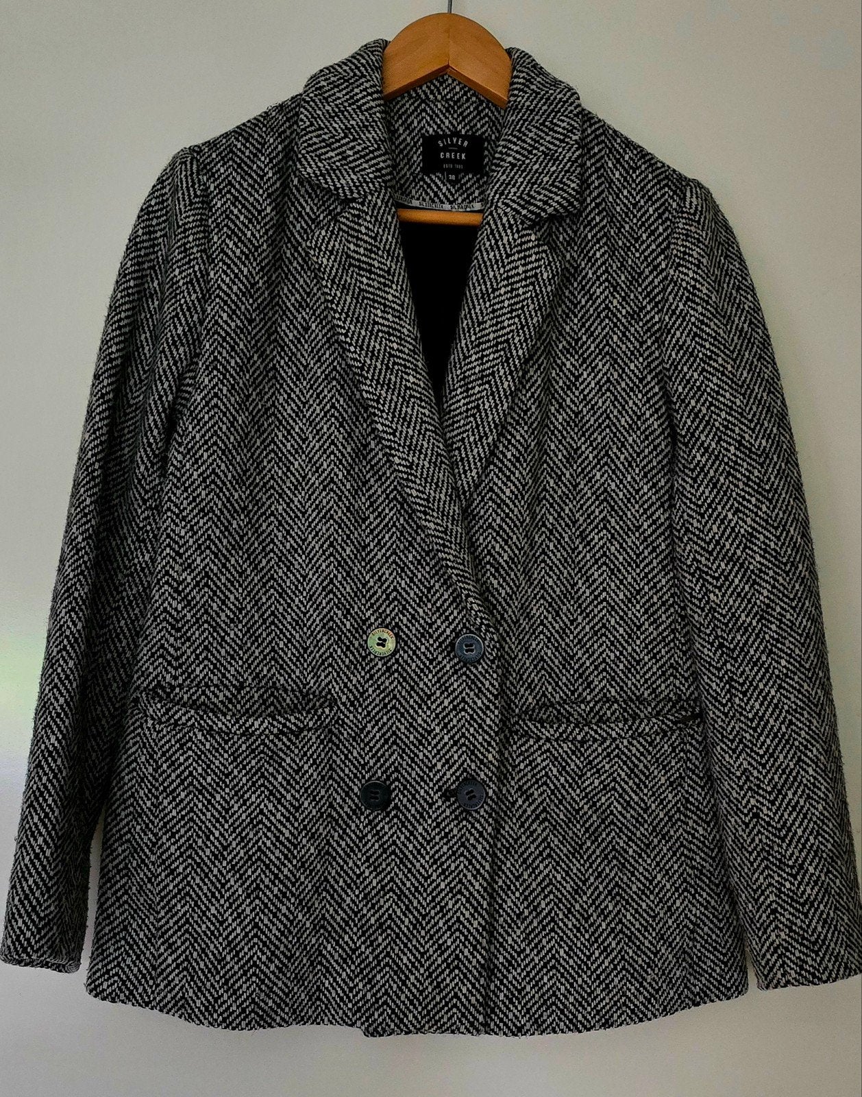 Winterjas SilverCreek mt 36, Silver Creek, Meerkleurig, Ophalen of Verzenden, Zo goed als nieuw