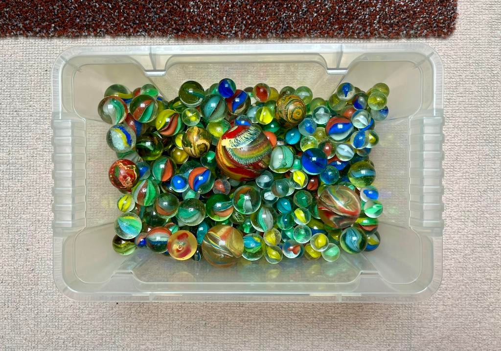Knikkers en stuiterballen, Ophalen, Gebruikt, Jongen of Meisje
