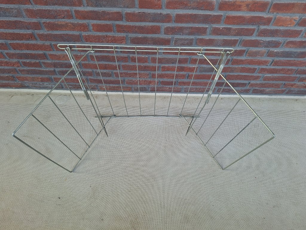 Metalen ongelakte wasrek / droogrek, Ophalen, Gebruikt, Wasrek