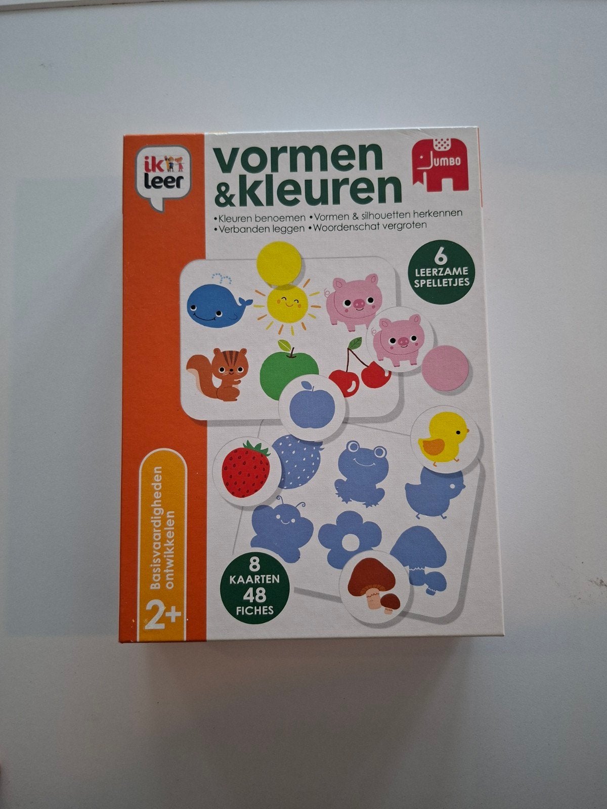 Jumbo Ik leer vormen & kleuren - Educatief spel 2+, Ophalen of Verzenden, Overige typen