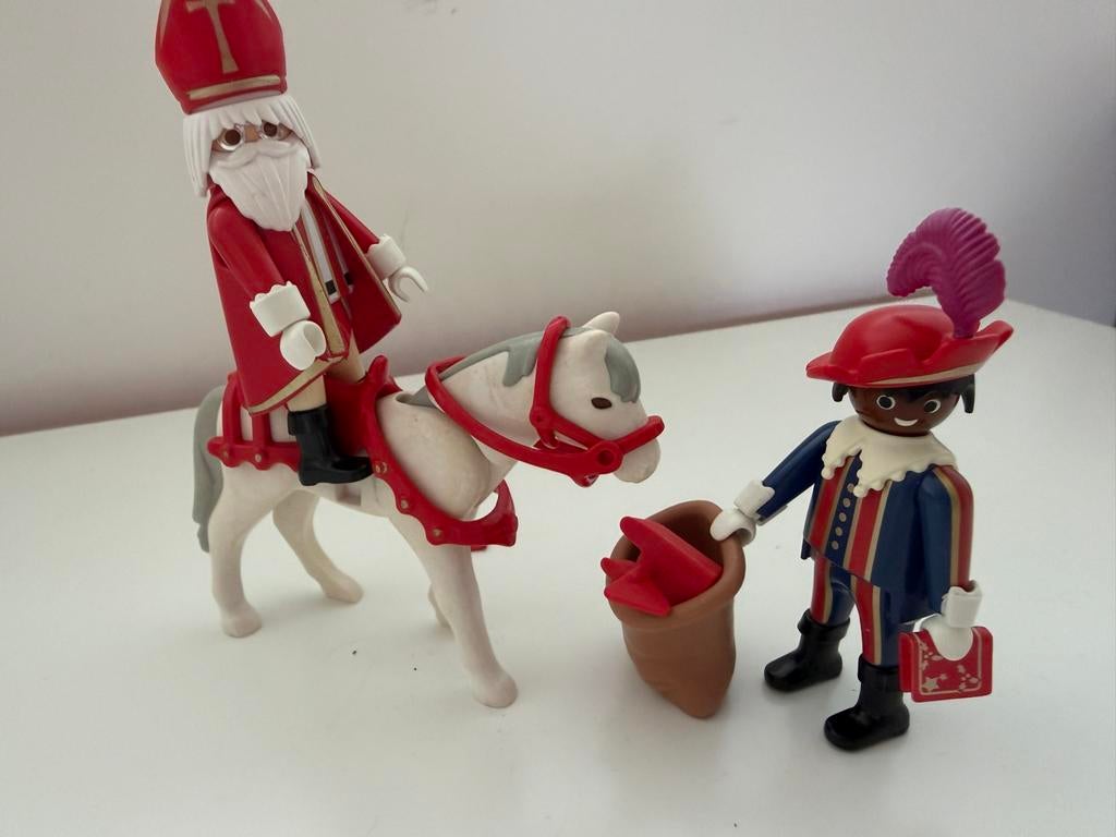 Playmobil Sinterklaas met paard en Piet, Ophalen of Verzenden, Gebruikt